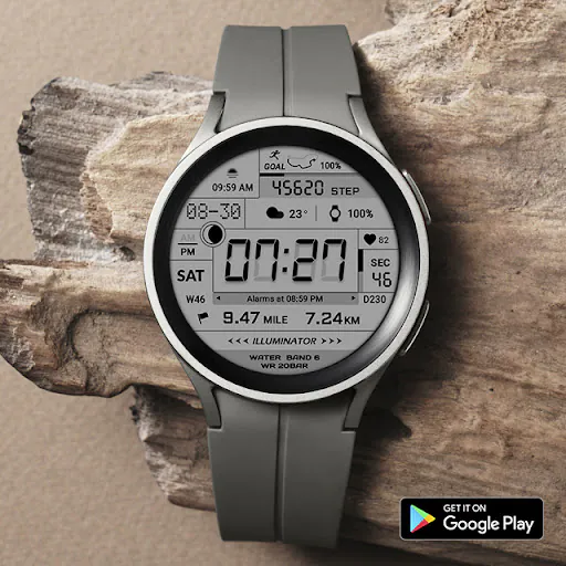 ACRO Cube Archive watchface Google Play 공개 화면 3