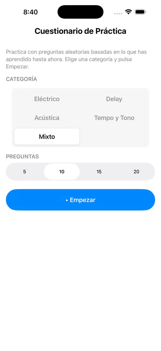 AET Quiz App Store 공개 화면 4
