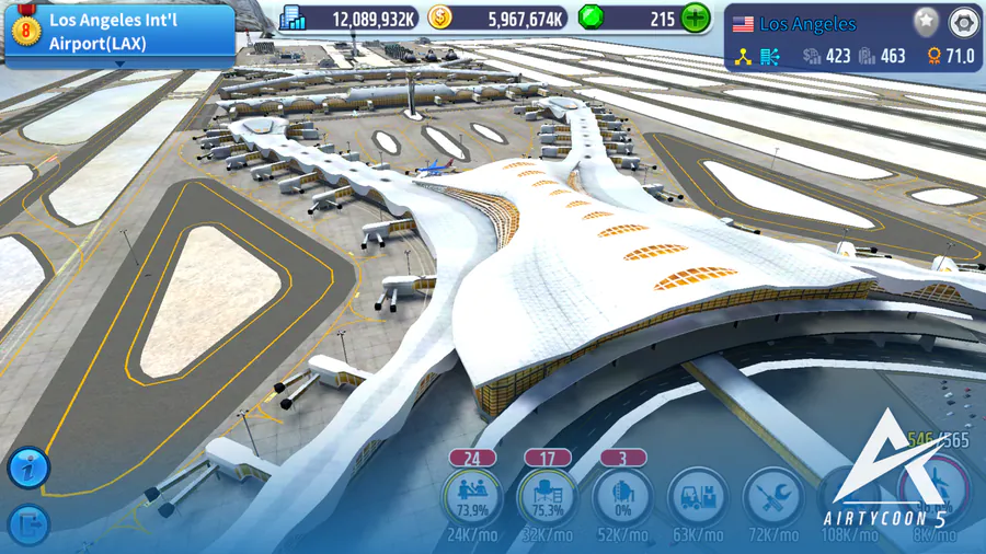 AirTycoon 5 App Store 공개 화면 3