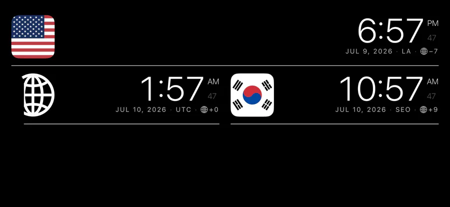 AllyClock App Store 공개 화면 3