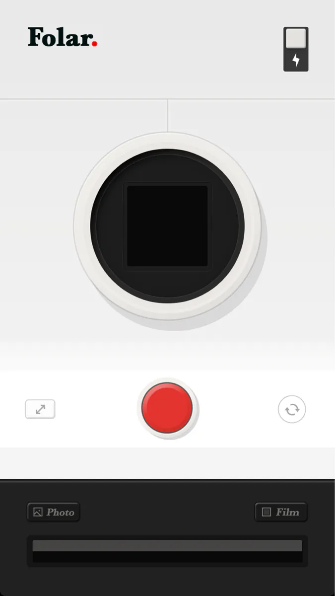 Folar - 즉석 필름 카메라 App Store 공개 화면 1