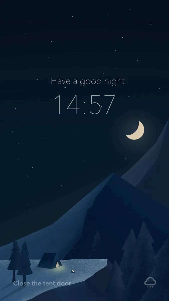 CampNight - 자연의 소리 수면 타이머 App Store 공개 화면 2