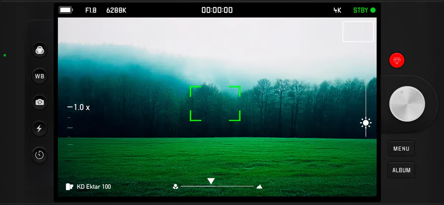 RECO - 4K 필름 캠코더 App Store 공개 화면 1