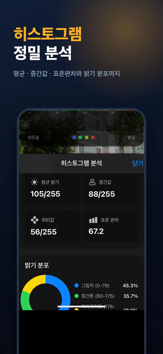 LightScope - 조도계·노출계 App Store 공개 화면 4