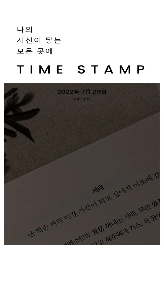 타임스탬프 카메라 SENECA App Store 공개 화면 5