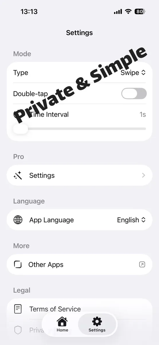 오토스크롤 | 웹 App Store 공개 화면 5