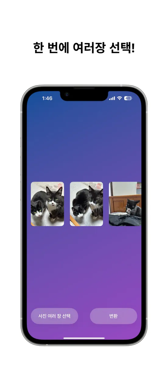 대량누끼 App Store 공개 화면 2