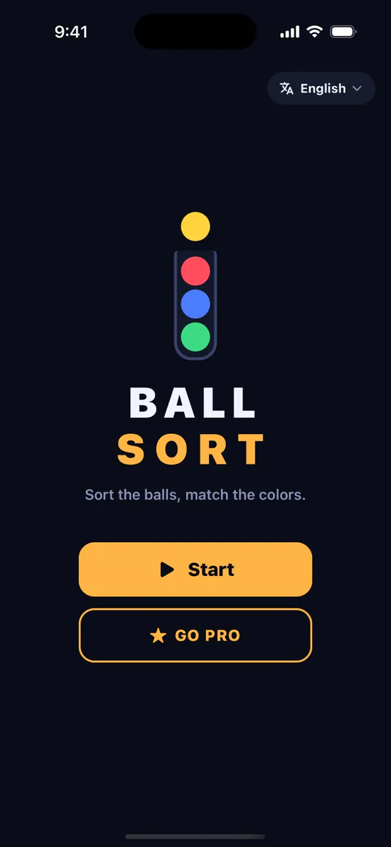 볼 소트 랩 - 색깔 정리 퍼즐 App Store 공개 화면 4