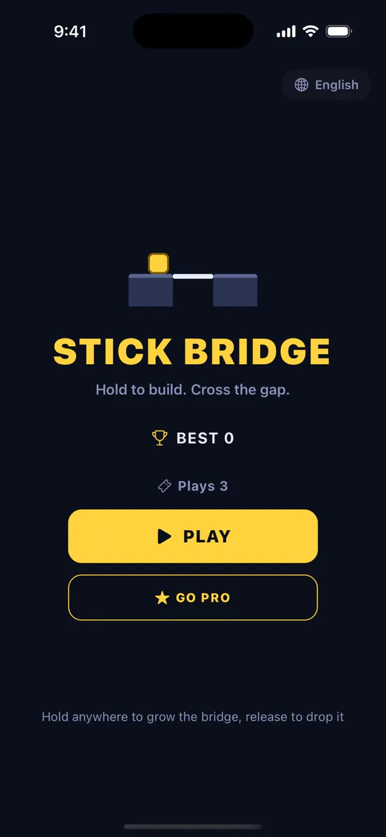 스틱 브릿지 - 타이밍 게임 App Store 공개 화면 3