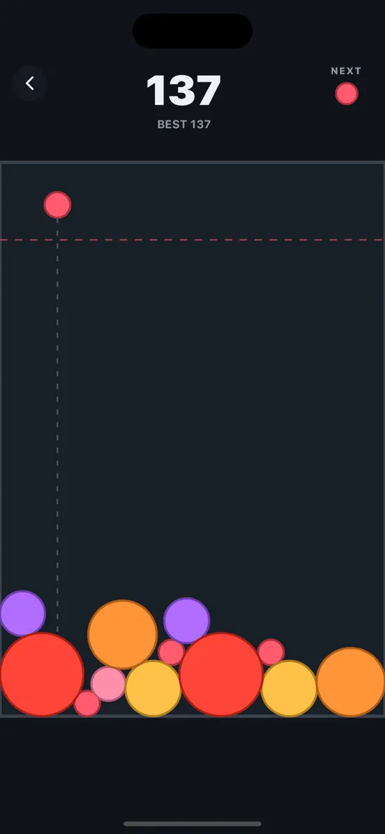 프루트 드롭 랩 - 수박 머지 퍼즐 App Store 공개 화면 1