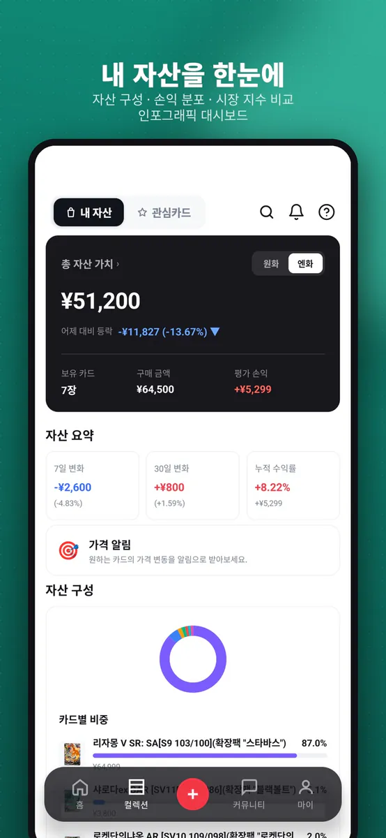 아르보TCG App Store 공개 화면 4
