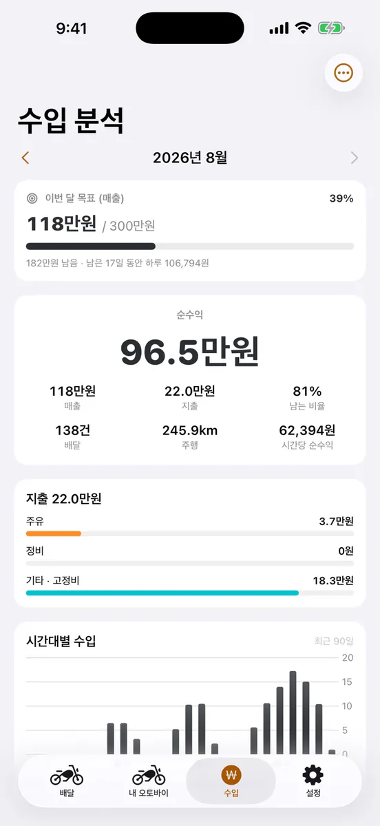 오늘도 배달 App Store 공개 화면 2