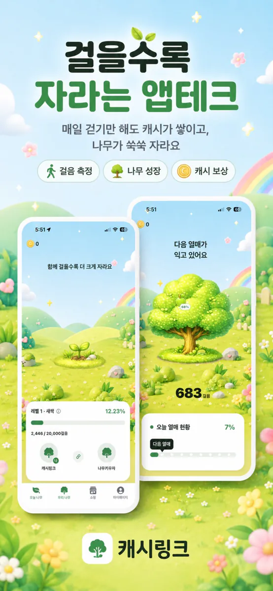 캐시링크 - 함께하는 앱테크 App Store 공개 화면 1