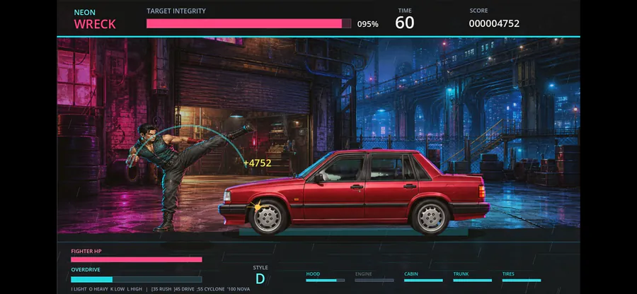 자동차 부수기 App Store 공개 화면 2