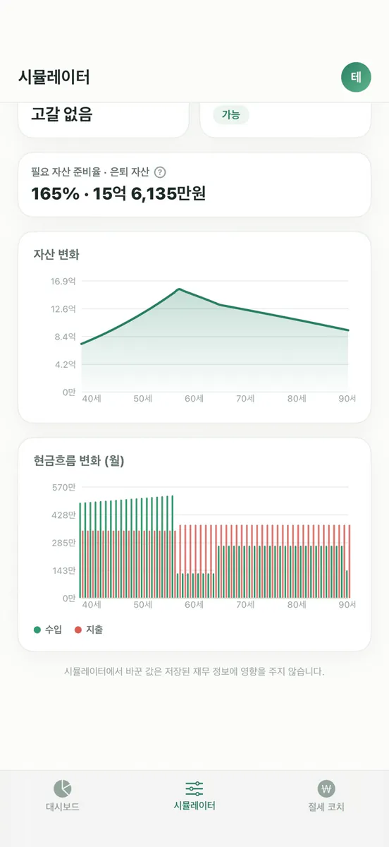 은퇴하면 만수르 App Store 공개 화면 4