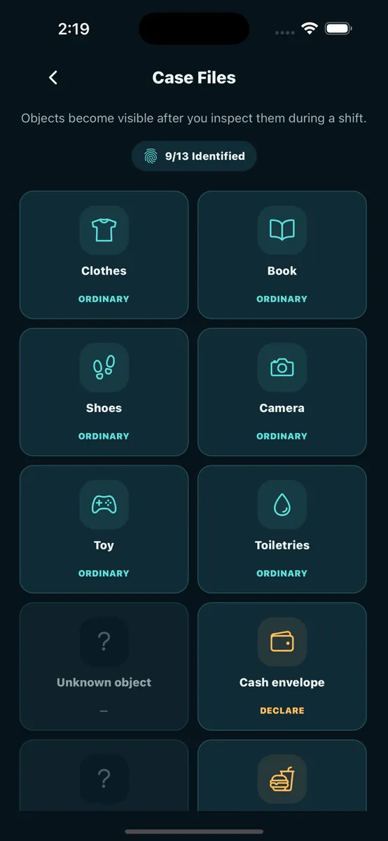 나이트 커스텀즈 - 세관 게임 App Store 공개 화면 5