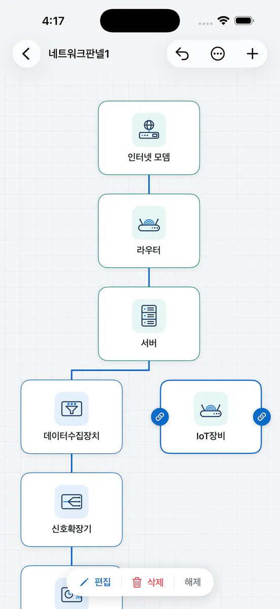 망구성도 App Store 공개 화면 1