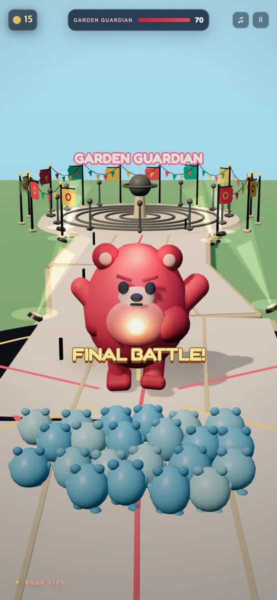 러시링즈: 3D 러닝 게임 App Store 공개 화면 2