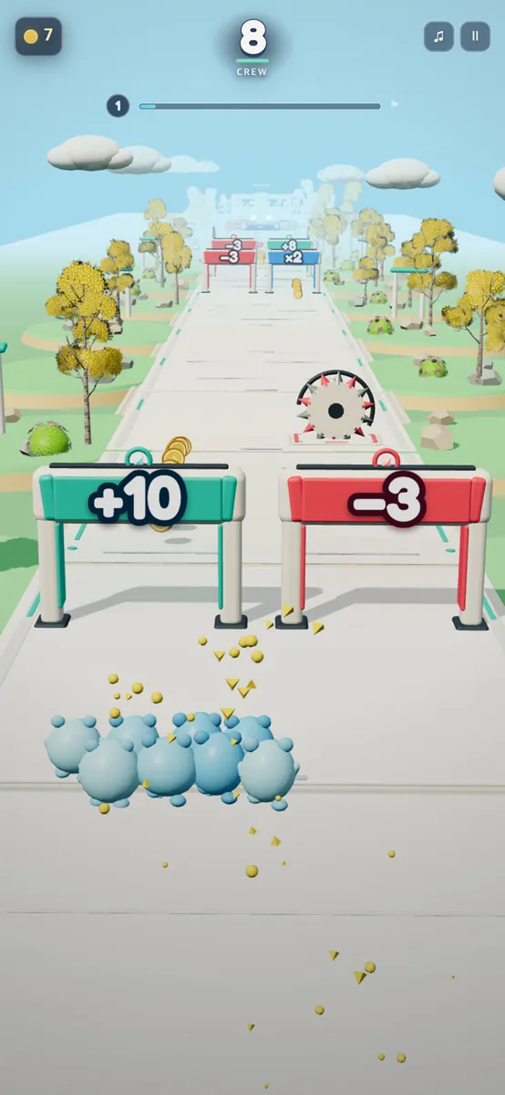 러시링즈: 3D 러닝 게임 App Store 공개 화면 4