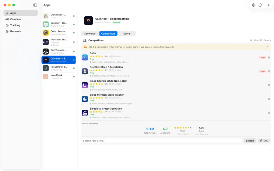AsoPilot: 앱 아이디어 플래너 App Store 공개 화면 2