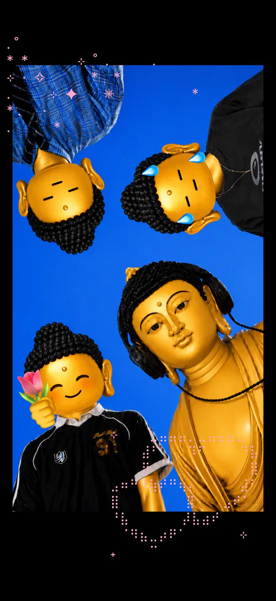 부처모지 - 부처 이모지 스티커 App Store 공개 화면 3