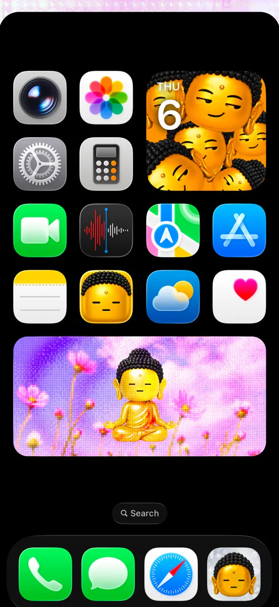 부처모지 - 부처 이모지 스티커 App Store 공개 화면 5