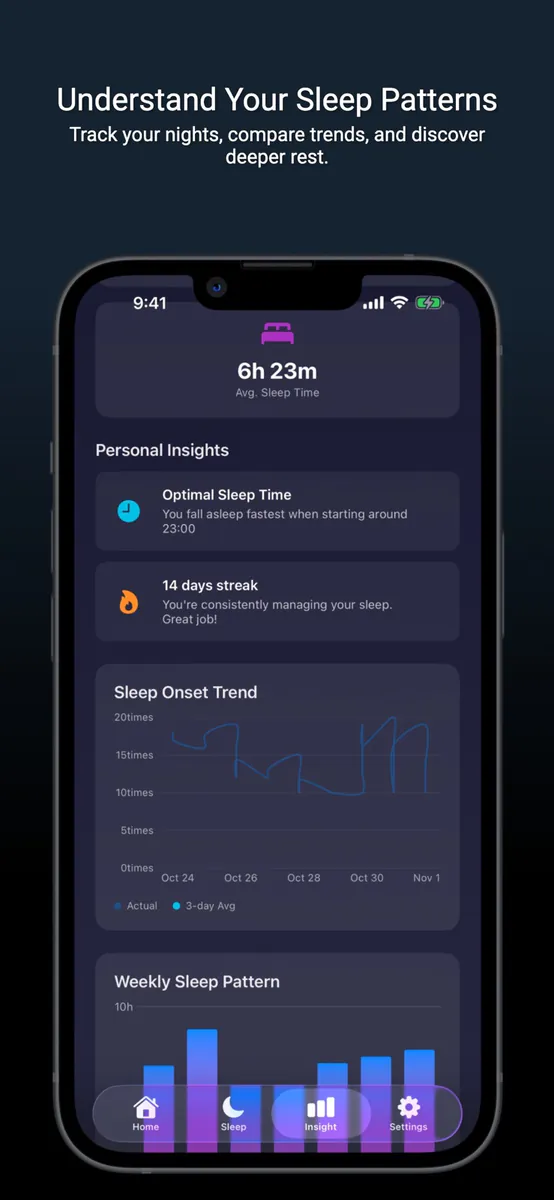 CalmNest: 박스호흡 수면앱 App Store 공개 화면 3