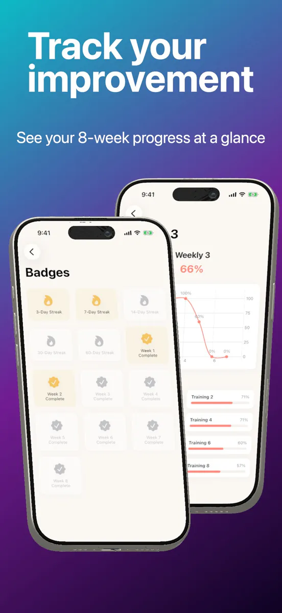 Coda - 코골이 운동 트레이닝 App Store 공개 화면 4