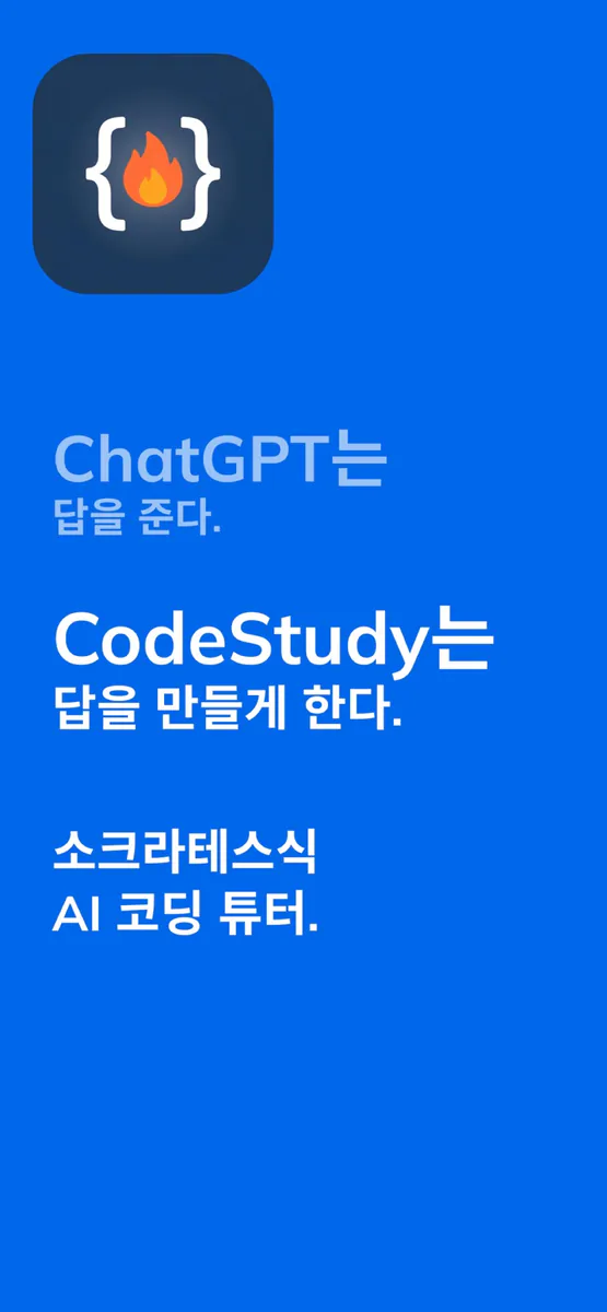 CodeStudy App Store 공개 화면 1