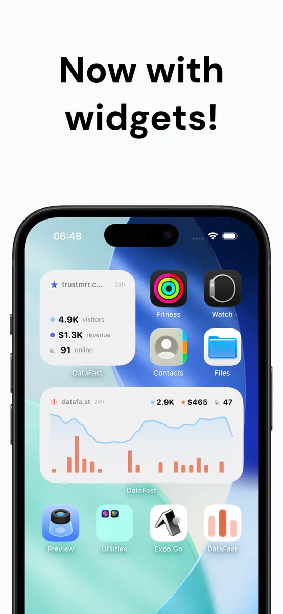 DataFast App Store 공개 화면 2