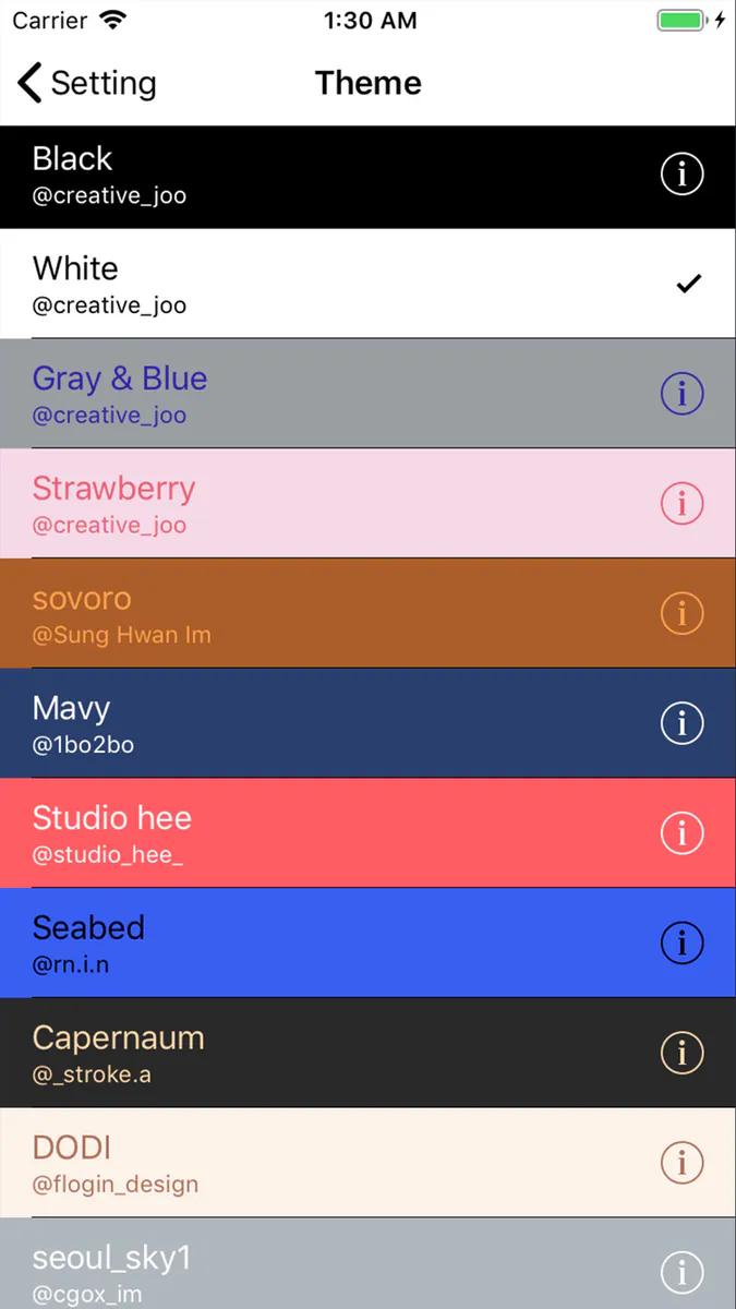 Design Sticky - 스티커 메모 App Store 공개 화면 3