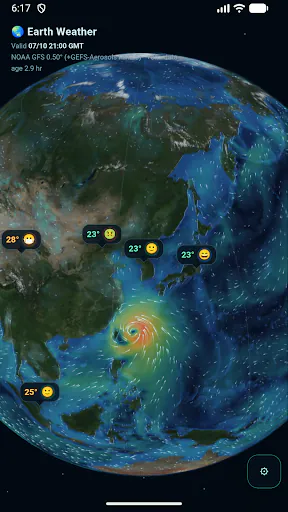 Earth Weather Google Play 공개 화면 1