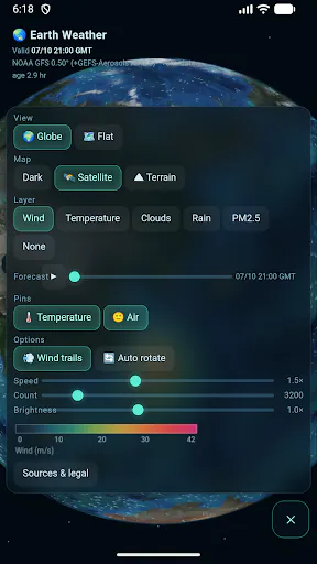 Earth Weather Google Play 공개 화면 3