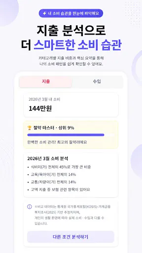 파티가계부 - AI 자동기입 | 공유 가계부 Google Play 공개 화면 3