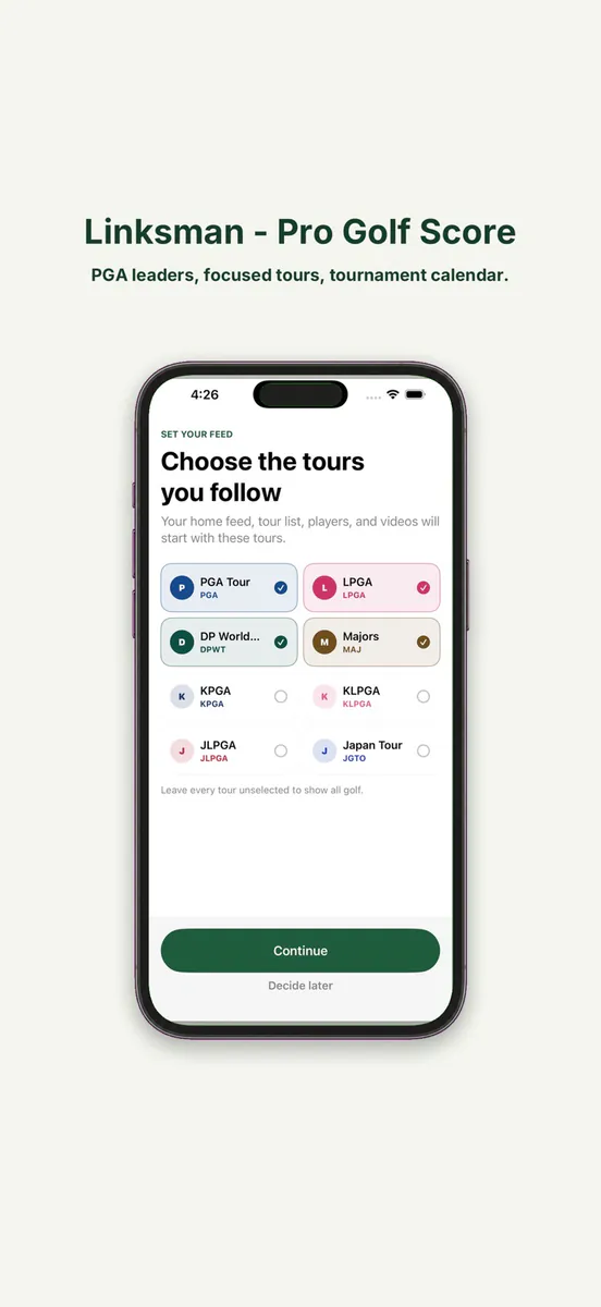 Linksman App Store 공개 화면 1