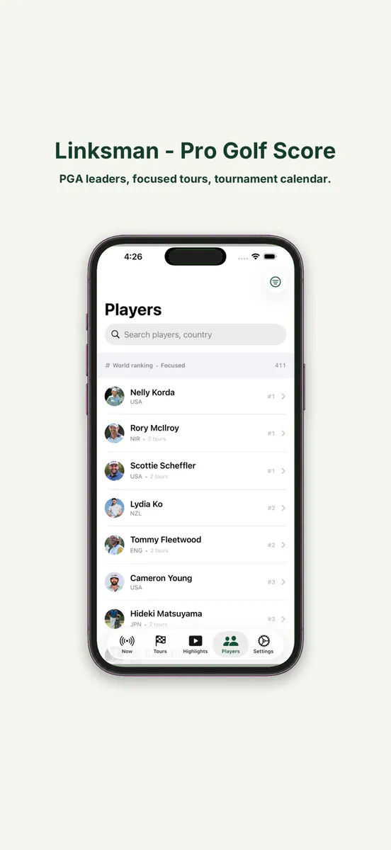 Linksman App Store 공개 화면 4