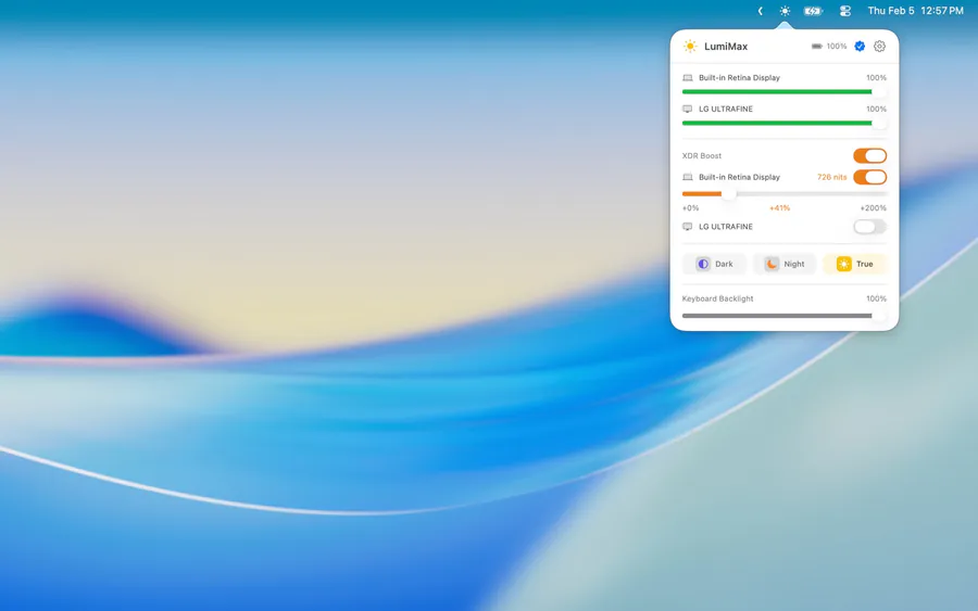 LumiMax App Store 공개 화면 2