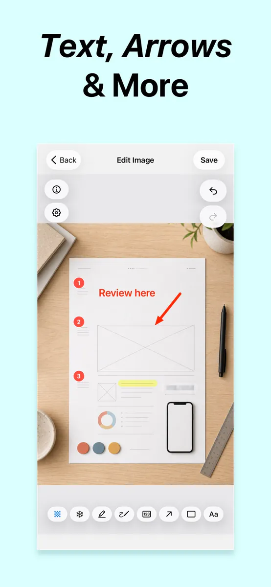 Moza - 모자이크, 블러, 가리기 App Store 공개 화면 2