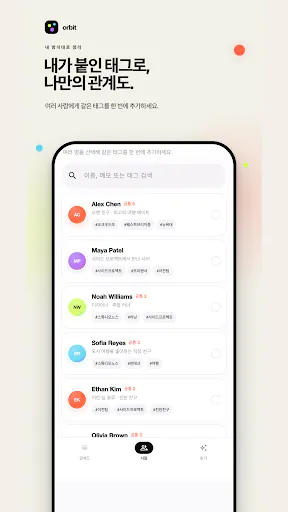 Orbit – 관계 지도 Google Play 공개 화면 3
