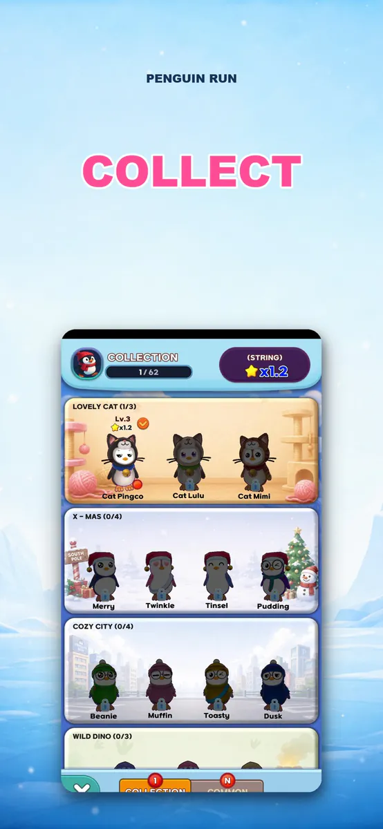 살고 싶으면 뛰어, 펭귄 App Store 공개 화면 5