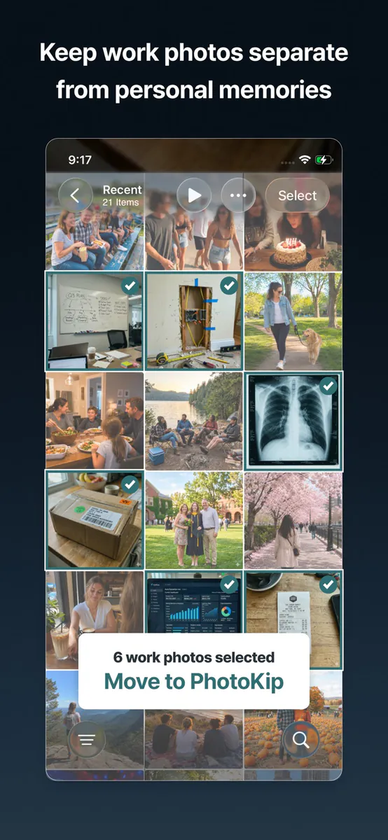 PhotoKip App Store 공개 화면 1