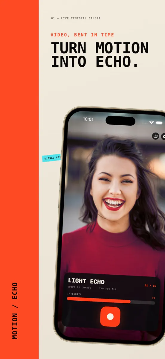 Pulse: Video Echo Effects App Store 공개 화면 1