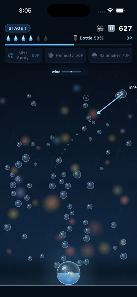 Raindrop Merge App Store 공개 화면 2