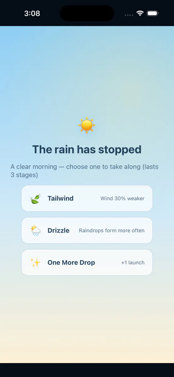 Raindrop Merge App Store 공개 화면 5