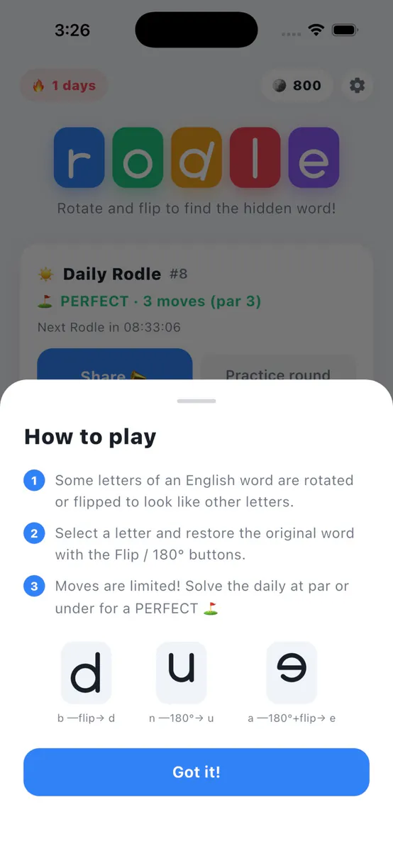 Rodle App Store 공개 화면 4