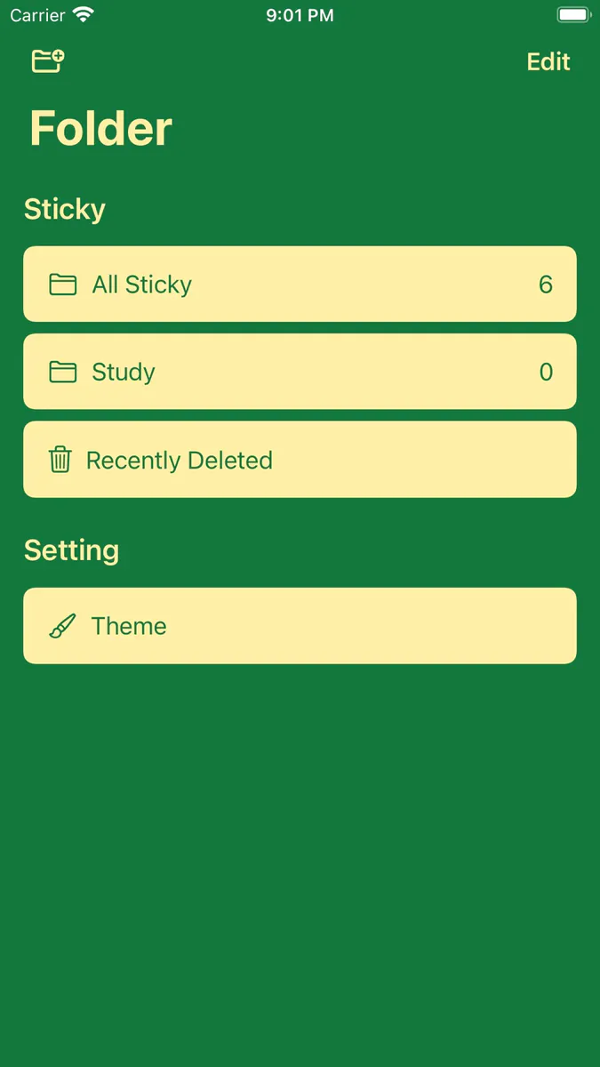 Sticky Cloud App Store 공개 화면 3