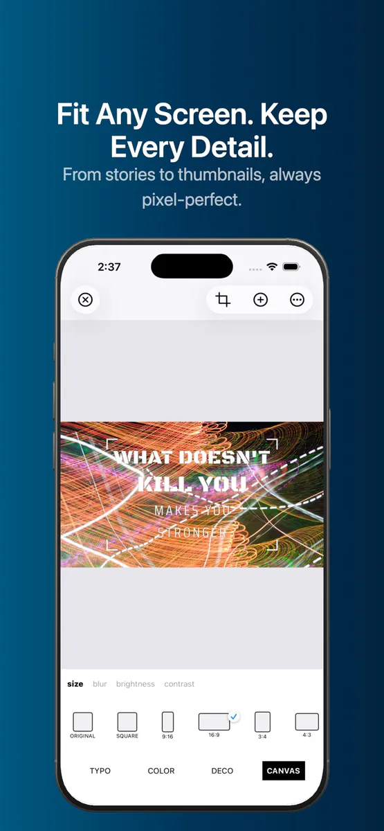 typotypo: 사진 글자 텍스트 App Store 공개 화면 5