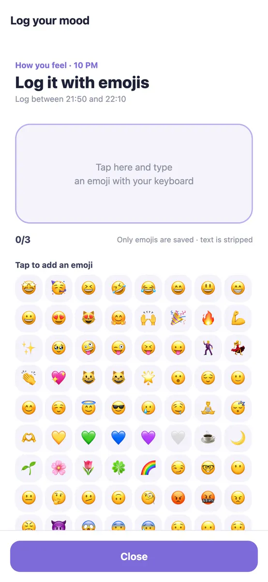 vibely - 감정 다이어리 App Store 공개 화면 4