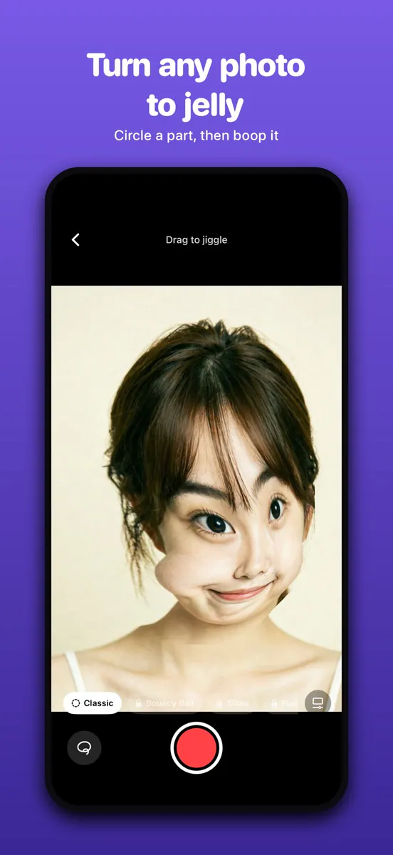 Wobble: Jiggle Photo Effect App Store 공개 화면 2