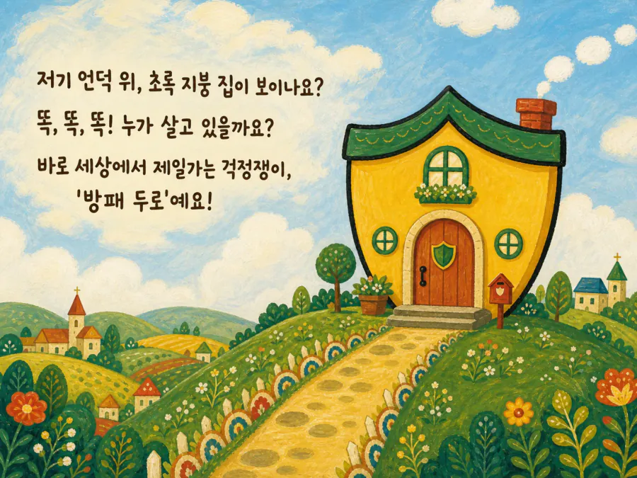낯선 사람을 만났을 때의 안전 행동을 시작하는 Wonder Values 첫 번째 무료 이야기 장면